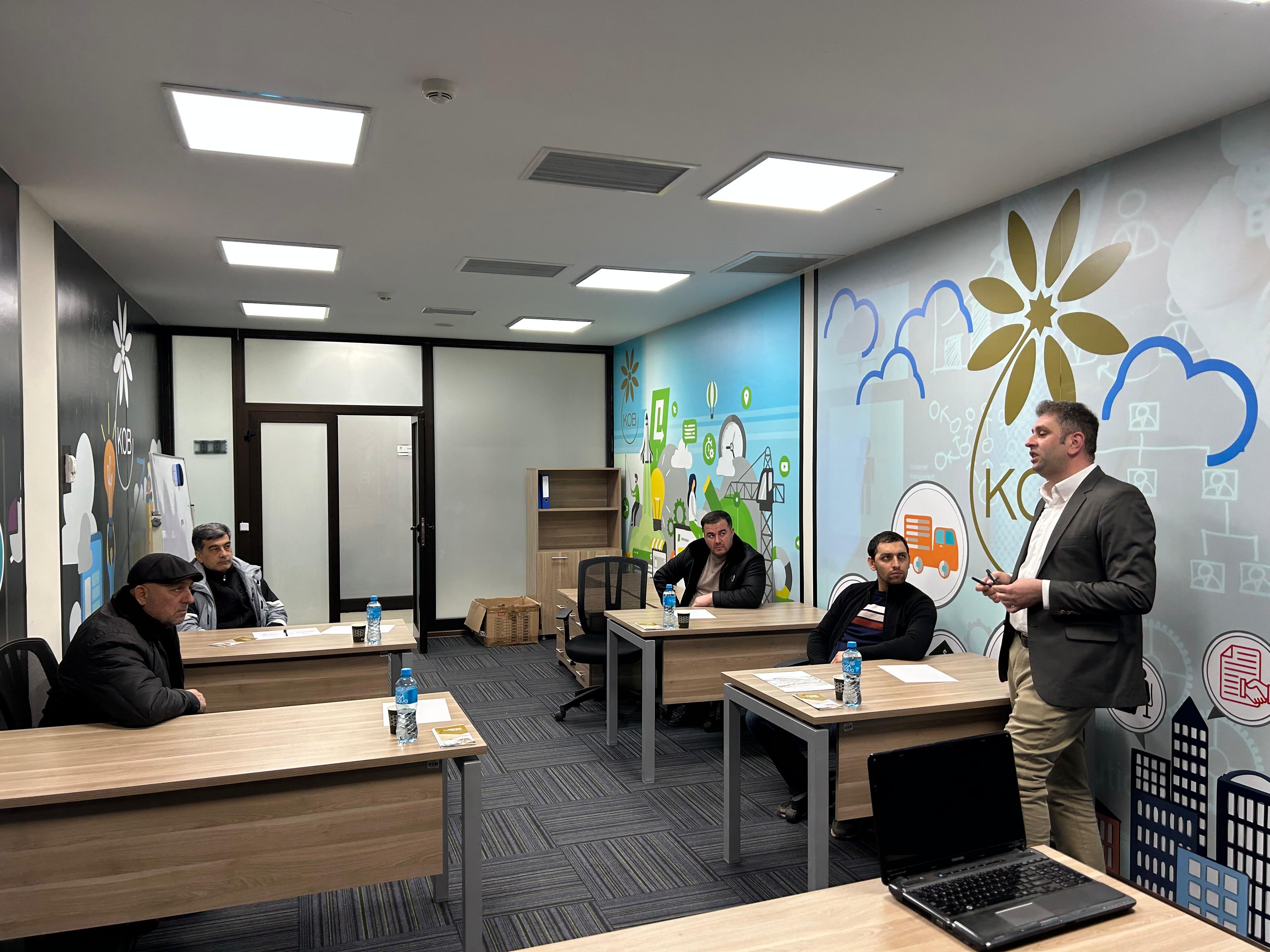 Yevlax KOBİM tərəfindən “Kənd təsərrüfatı məhsullarının satış strategiyası” mövzusunda maarifləndirici təlim keçirilib